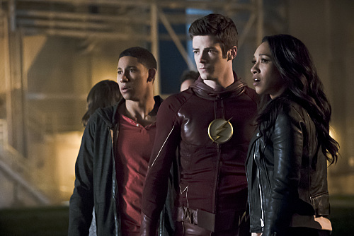 Wally West, Barry Allen (The Flash) and Iris West